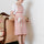Pink Toile de Jouy Waterproof Apron