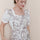 Winged Toile de Jouy Apron